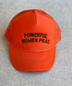 The JKori Trucker Hat (Orange/Brown)
