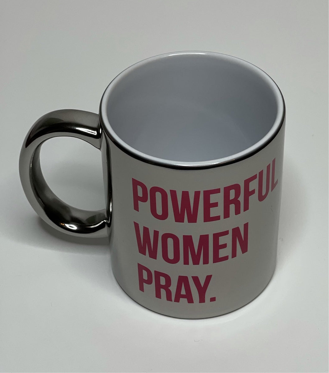 PINK Powerful Women Pray 11oz Mug