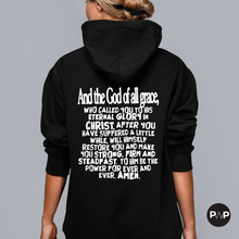 Load image into Gallery viewer, Prayer Made Me Powerful Hoodie: The Grace Collection (PRE-ORDER)