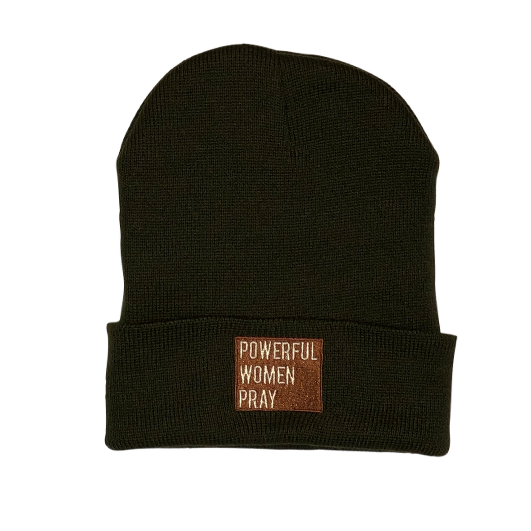 Powerful Women Pray Classic Beanie (Limited Edition)- Olive