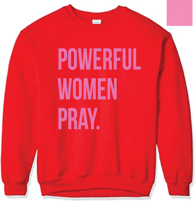PINK Powerful Women Pray 11oz Mug